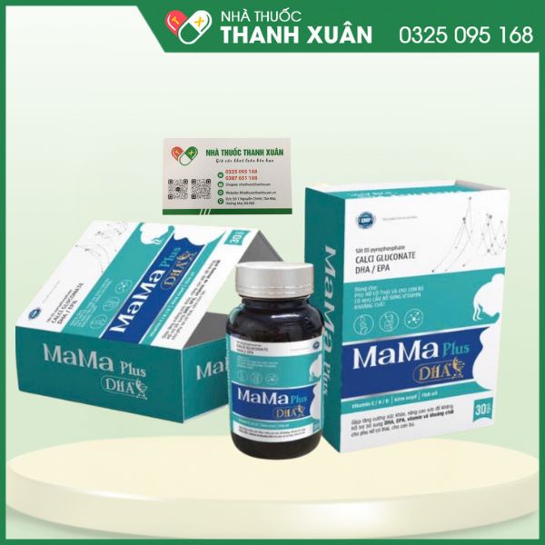 MaMa Plus DHA - Giúp tăng cường sức khỏe, nâng cao sức đề kháng